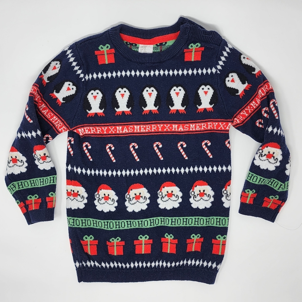 🎄 Christmas Sweater 🎄 H&M Preschooler 100% Cotton